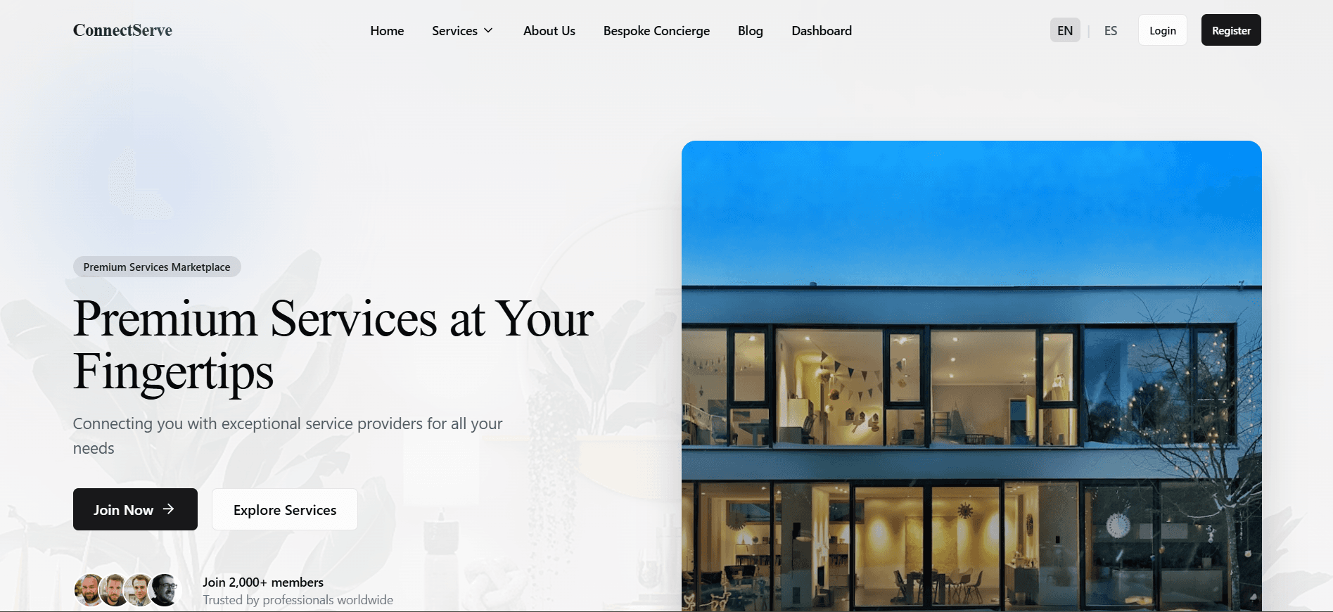 Service Swap project screenshot - A platform for users to exchange services and skil...